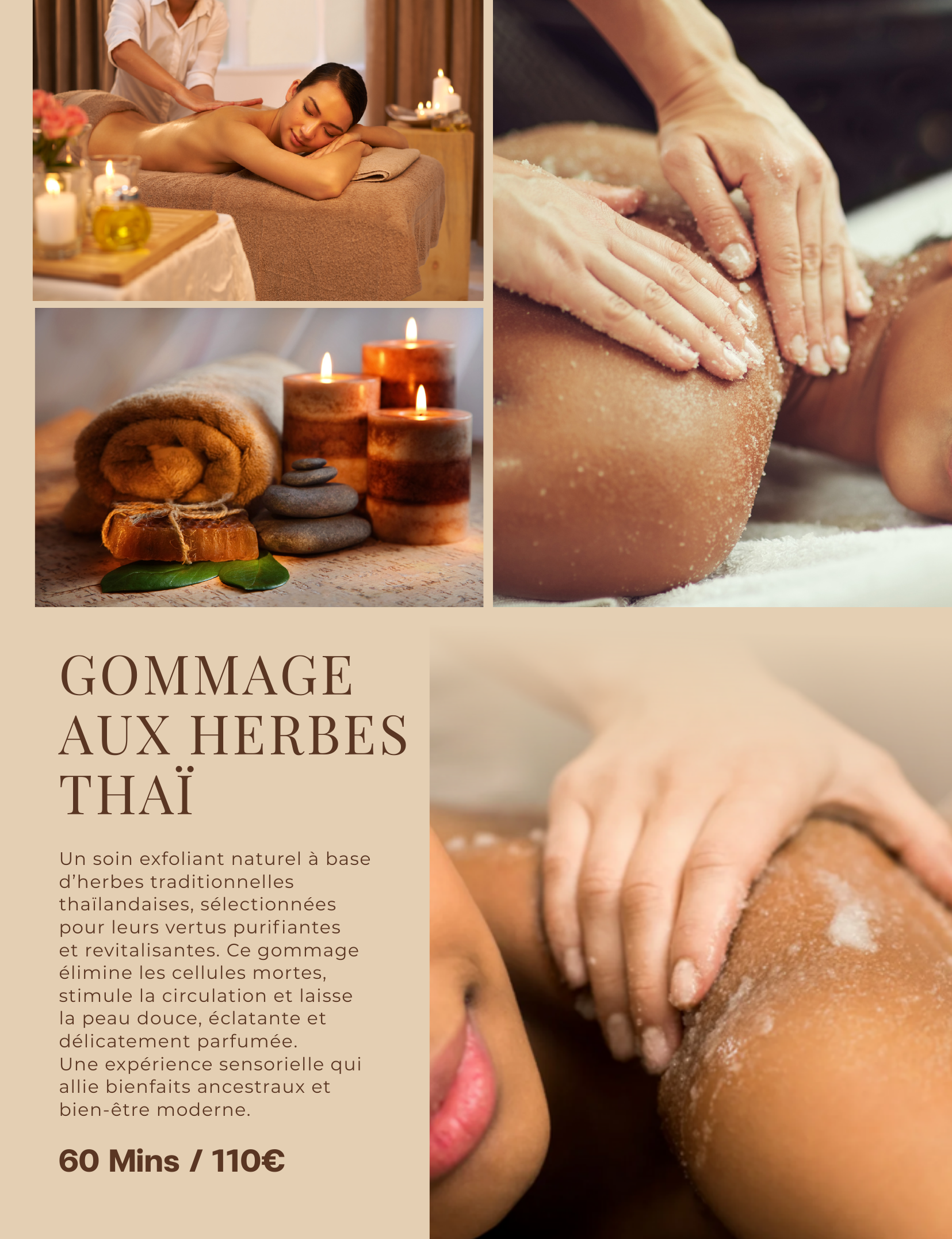 Gommage aux herbes