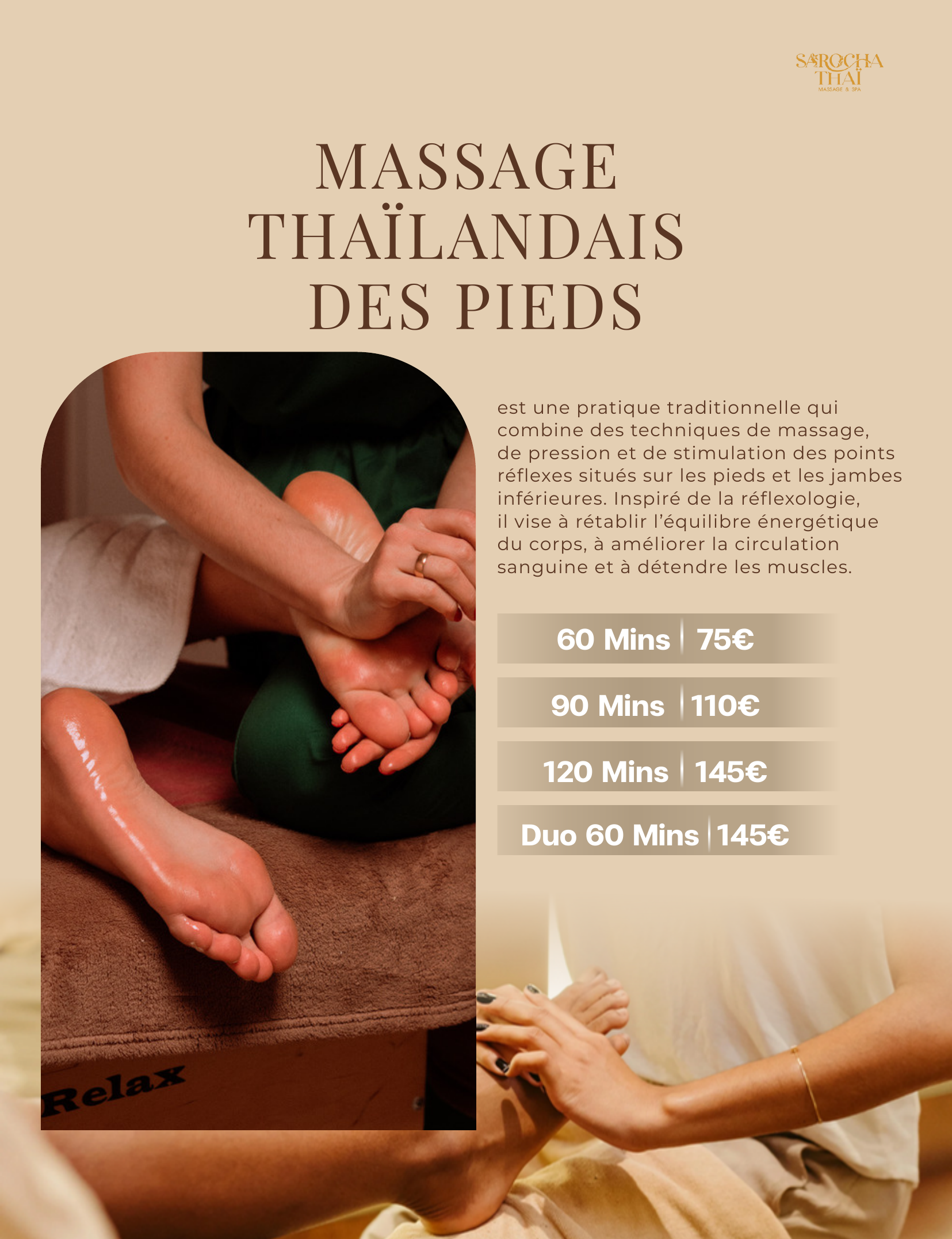 Massage des pieds